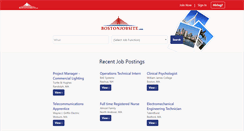 Desktop Screenshot of bostonjobsite.com